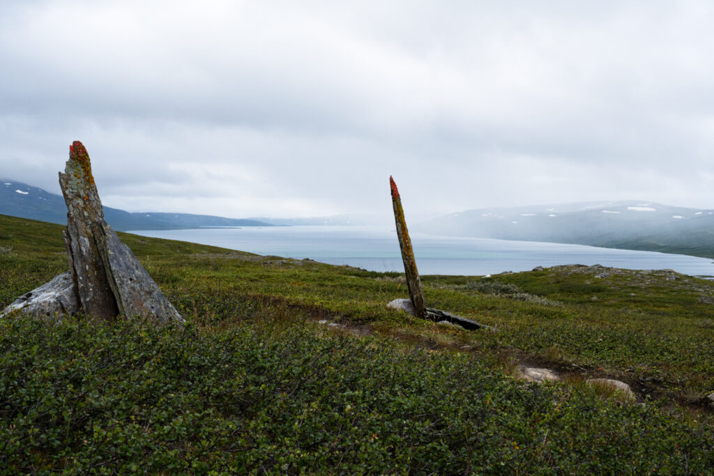 Padjelantavandring i regn. 